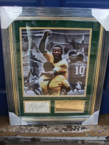 Pele Signed Montage