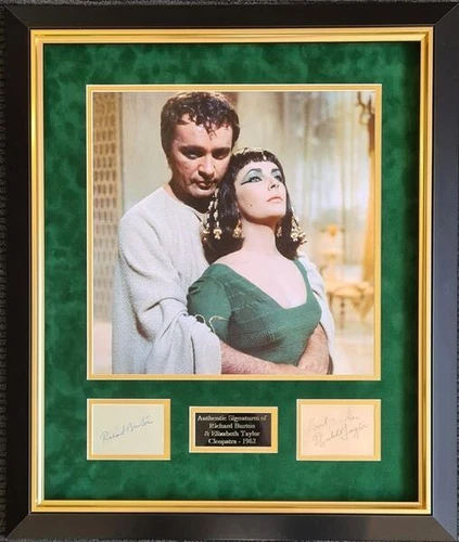 Sold: Elizabeth Taylor and Richard Burton Cleopatra Vintage Signed
